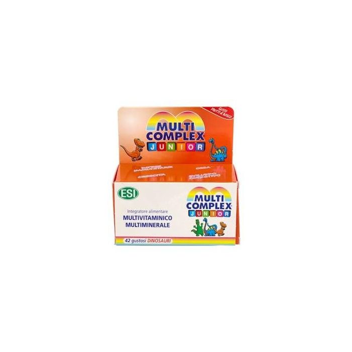 TREPATDIET-ESI Multicomplex Junior, Vitaminas y Minerales para Crecimiento, 42 Comprimidos, Suplemento Niños