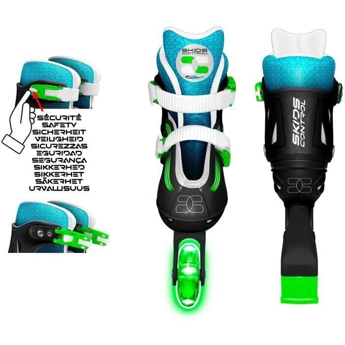STAMP - Patines en línea ajustables - Ruedas iluminadas - Control de patines 1 STAMP - Patines en línea ajustables - Ruedas iluminadas - Control de patines 1