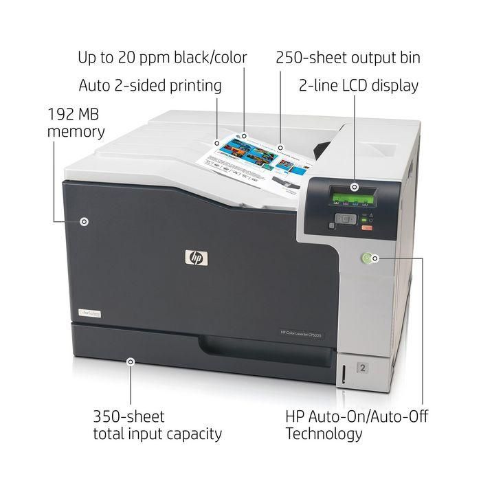 Impresora Hp Laser Color Laserjet Cp5225Dn 9 Impresora Hp Laser Color Laserjet Cp5225Dn 9