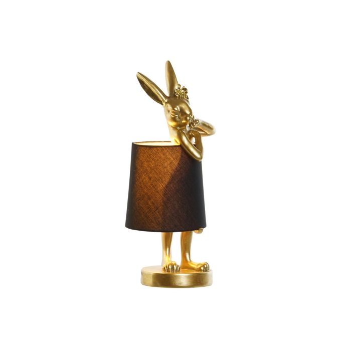 Lampara Sobremesa Moderno DKD Home Decor Dorado Negro 16 x 43 x 16 cm 4 Lampara Sobremesa Moderno DKD Home Decor Dorado Negro 16 x 43 x 16 cm 4