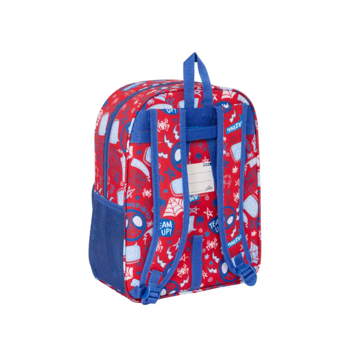 Mochila Escolar Spider-Man Rescue Azul Rojo 26 x 34 x 11 cm 1