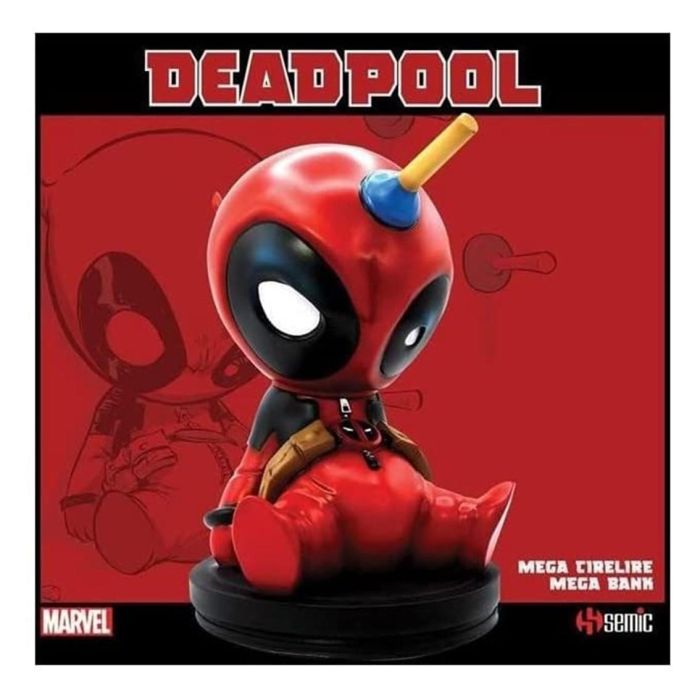 Semic Studios Figura Hucha Marvel Deadpool Diseño Skottie Young 19.5 cm 1 Semic Studios Figura Hucha Marvel Deadpool Diseño Skottie Young 19.5 cm 1