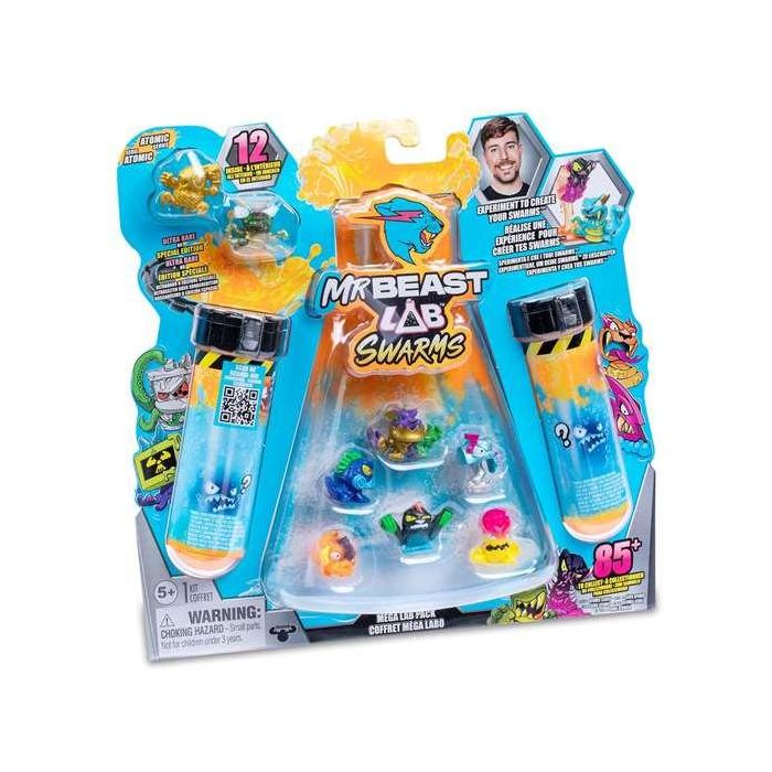 MrBeast Swarms Mega Lab Set de Figuras Coleccionables – Agrega agua al tubo de ensayo, agita y revela 12 personajes – Modelos Surtidos 3 MrBeast Swarms Mega Lab Set de Figuras Coleccionables – Agrega agua al tubo de ensayo, agita y revela 12 personajes – Modelos Surtidos 3