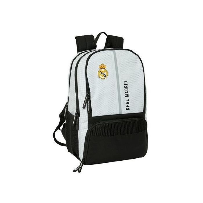Mochila de Pádel Real Madrid C.F. 24/25 Blanco Gris