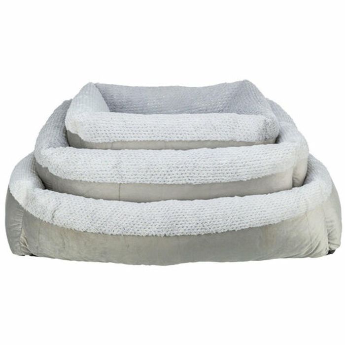Cama para Perro Trixie Livia Soft Gris 100 x 70 cm 15