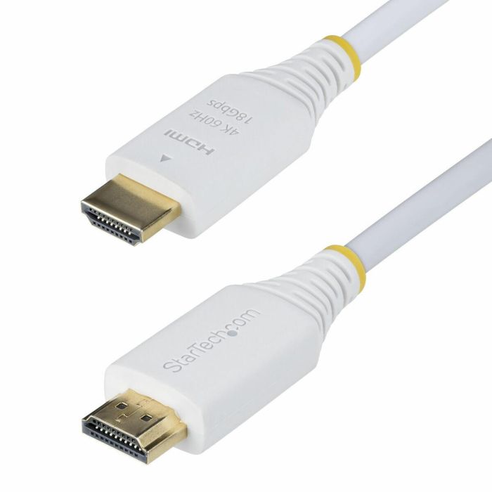Cable USB Startech HDMI2-CABLE-4K60-10W Blanco 3 m 7