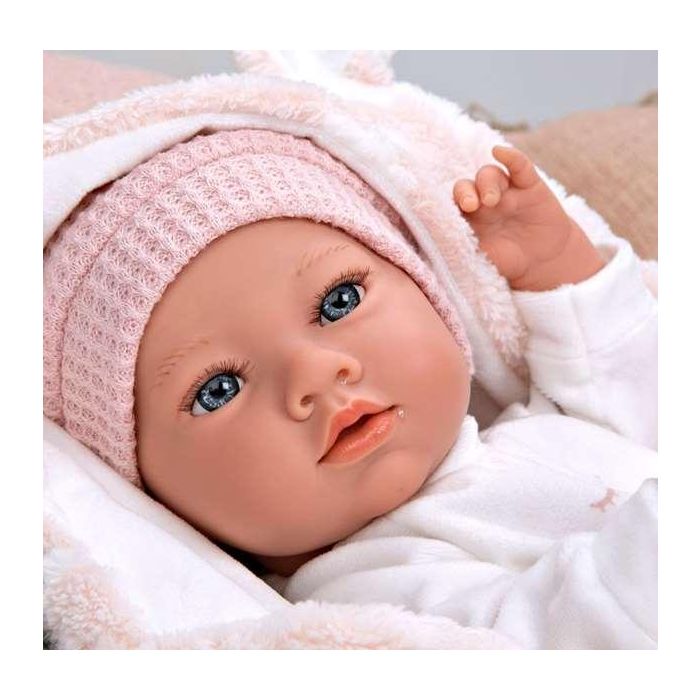 Muñeca elegance 38 cm aria rosa c/ manta (muñeco de peso) (cuerpo vinyl, sexo niña) 11 Muñeca elegance 38 cm aria rosa c/ manta (muñeco de peso) (cuerpo vinyl, sexo niña) 11