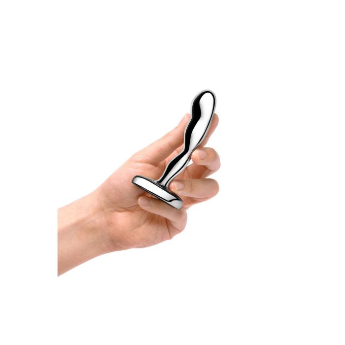 Plug Anal B-Vibe Plateado 15 Plug Anal B-Vibe Plateado 15