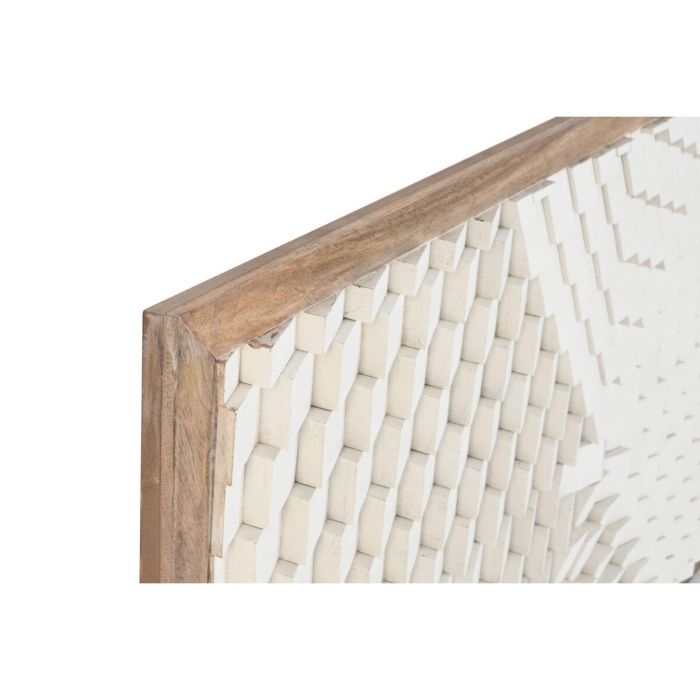 DKD Home Decor Cabecero Cama Moderno de Madera de Mango Blanco Natural 180x90x5 cm 2 DKD Home Decor Cabecero Cama Moderno de Madera de Mango Blanco Natural 180x90x5 cm 2