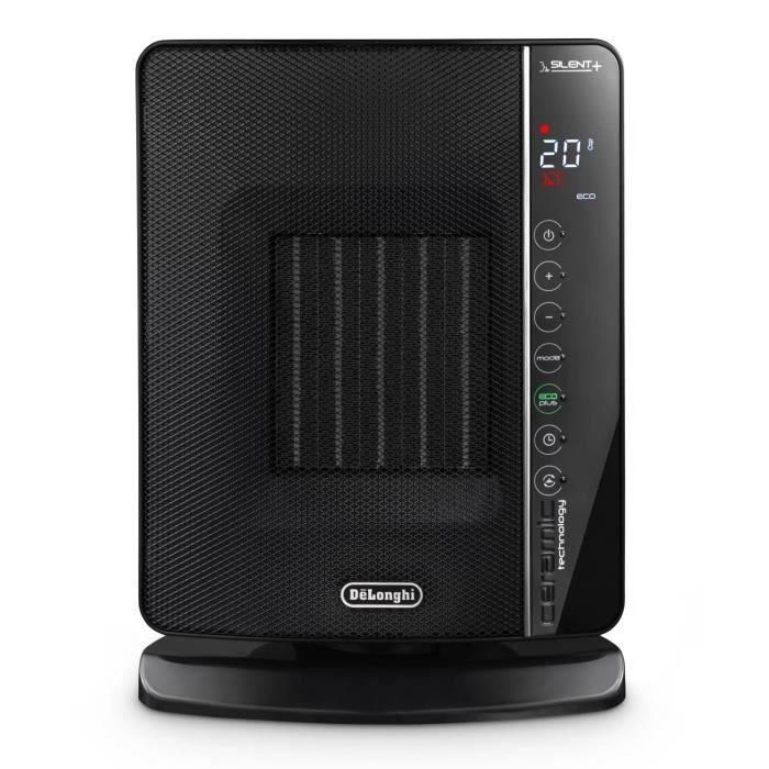 Soplador de cerámica DELONGHI - DCH7993ER.BC -2400W - Negro y cromo