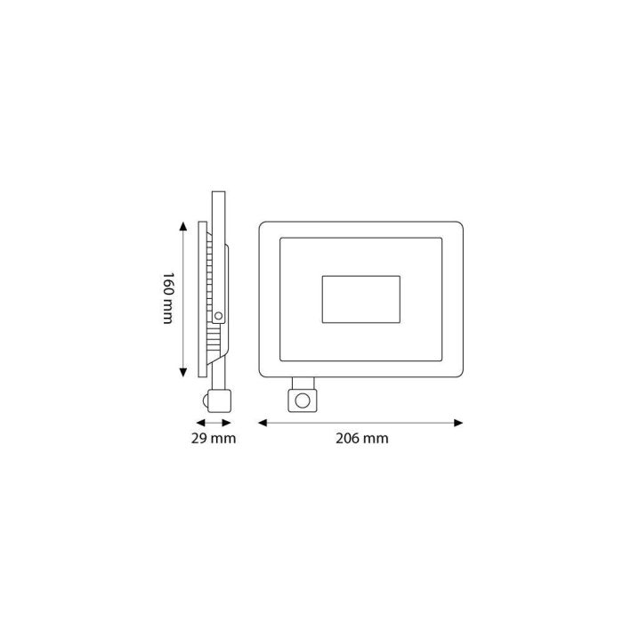 Foco Proyector LED 30W 3600Lm 6000ºK IP66 Regulable 60.000H [LM-6004-CW] 4
