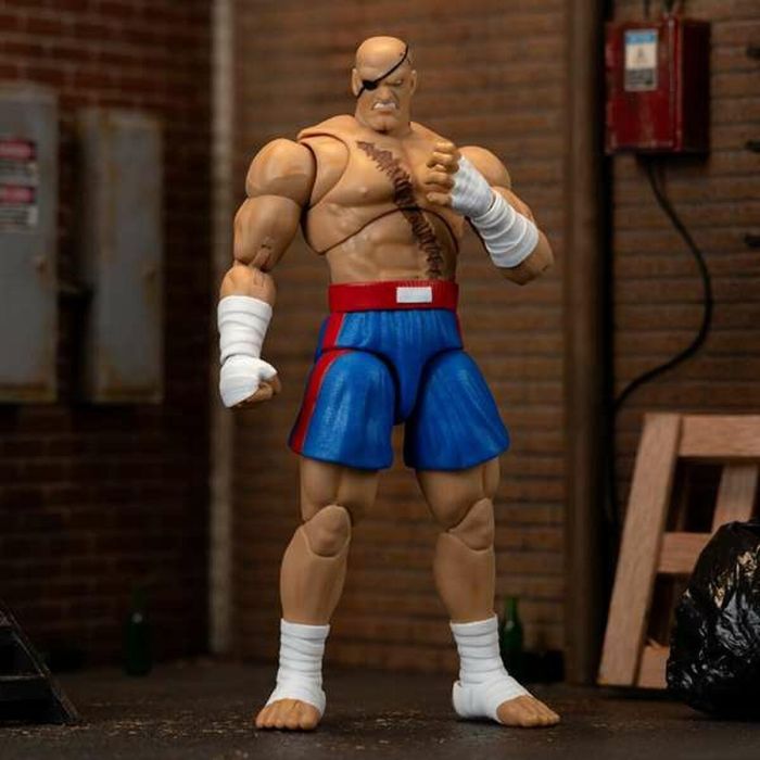 Figura street fighter ii sagat 15 cm 9 Figura street fighter ii sagat 15 cm 9