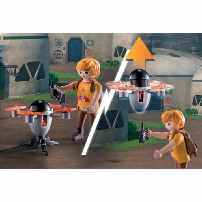 PlayMobil - 71081 - Dragones nueve reinos: Thunder & Tom 2