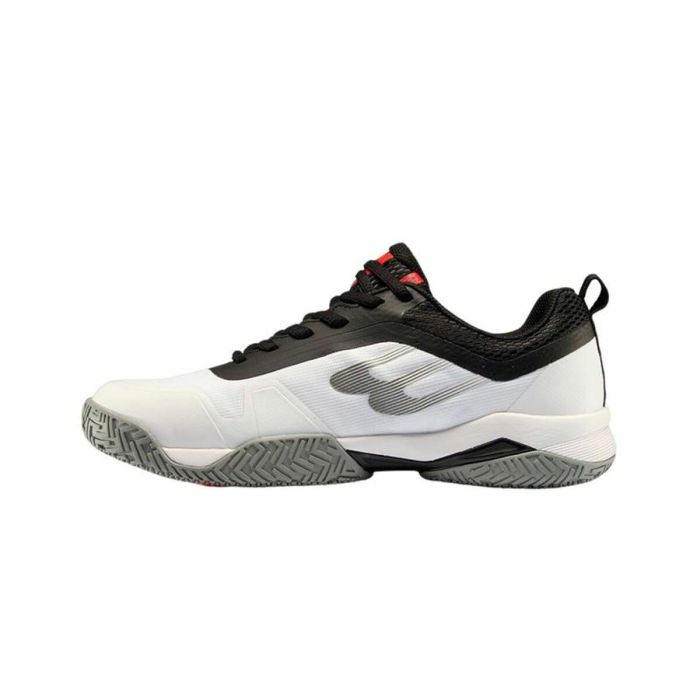 Zapatillas de Padel para Adultos Bullpadel Performance Hybrid 24I Blanco Negro 7 Zapatillas de Padel para Adultos Bullpadel Performance Hybrid 24I Blanco Negro 7