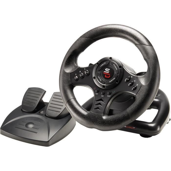 SUBSONIC - SV450 - Volante de carreras - Compatible con Xbox Series, Switch, PS4, Xbox One, PC (programable) SUBSONIC - SV450 - Volante de carreras - Compatible con Xbox Series, Switch, PS4, Xbox One, PC (programable)