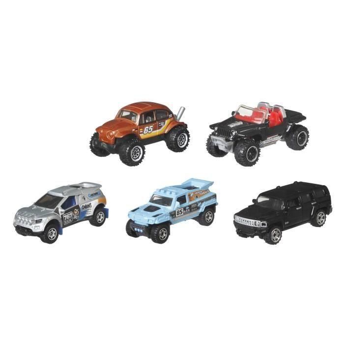 Matchbox C1817 Pack de 5 Vehículos Clásicos Pequeños – Modelos Surtidos para Niños de 3 Años y Más 1 Matchbox C1817 Pack de 5 Vehículos Clásicos Pequeños – Modelos Surtidos para Niños de 3 Años y Más 1