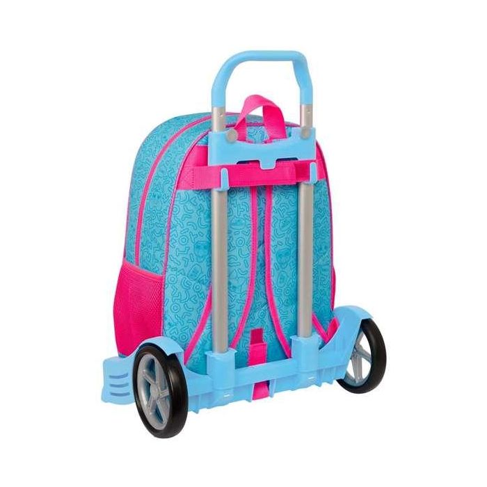 Mochila Escolar con Ruedas LOL Surprise! Divas Azul 33 x 42 x 14 cm 2