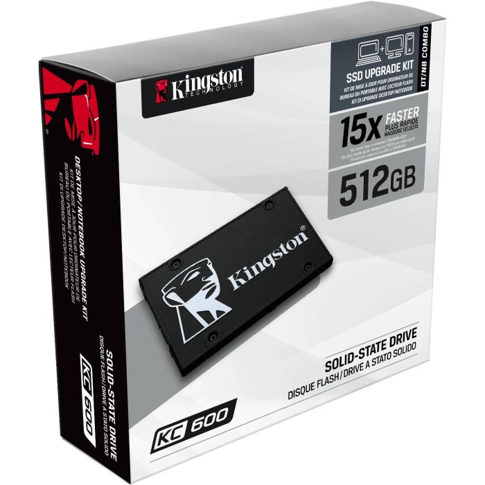 Kingston Disco Duro Interno SSD KC600 512GB SATA Rev 3.0, hasta 550MB/s 4