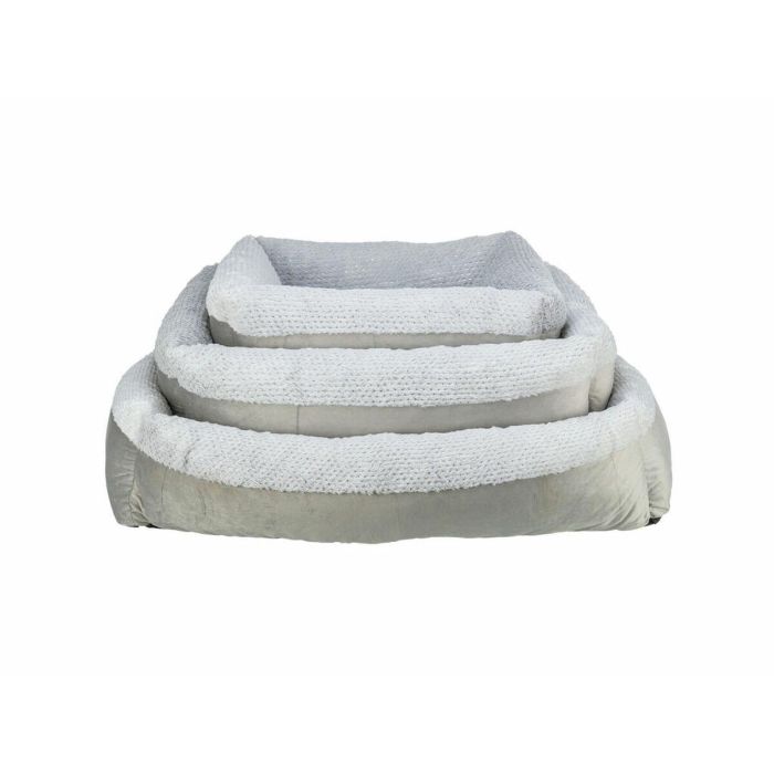 Cama para Perro Trixie Livia Soft Gris 100 x 70 cm 16