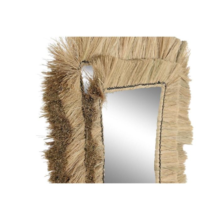 Espejo de pared DKD Home Decor 62 x 4 x 70 cm Cristal Bali Jute 2 Espejo de pared DKD Home Decor 62 x 4 x 70 cm Cristal Bali Jute 2