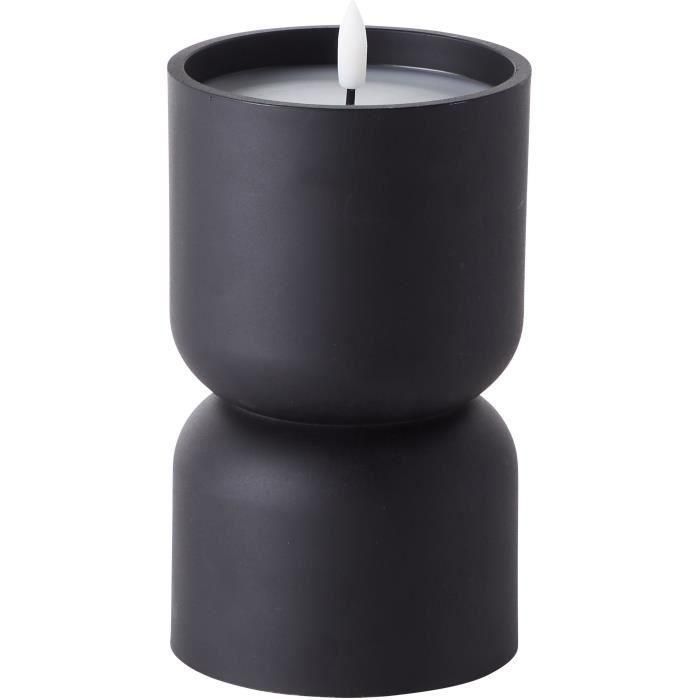 Lámpara de mesa para exterior - BRILLIANT - LOVERE - Forma de vela - Plástico - 3 W - Negro 1 Lámpara de mesa para exterior - BRILLIANT - LOVERE - Forma de vela - Plástico - 3 W - Negro 1