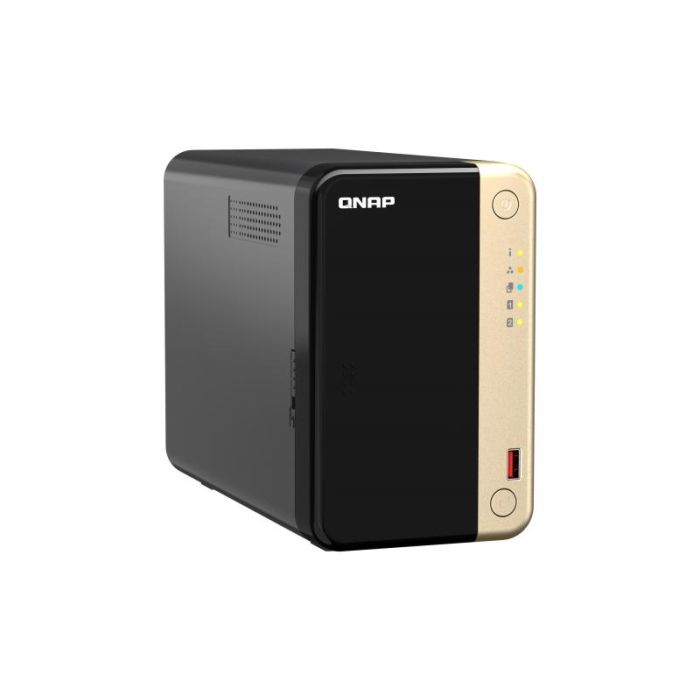 QNAP TS-264-8G NAS 2 Bahías Intel Celeron N5095 Quad Core 2.0 GHz 8GB RAM 2.5GbE 4 QNAP TS-264-8G NAS 2 Bahías Intel Celeron N5095 Quad Core 2.0 GHz 8GB RAM 2.5GbE 4