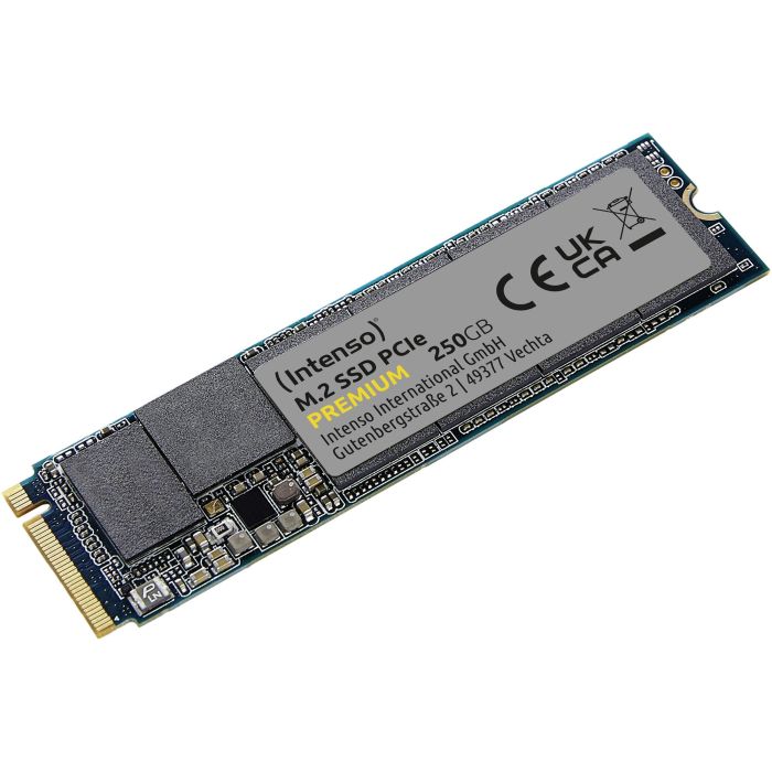 M.2 250GB Intenso Premium NVMe PCIe 3.0 x 4 0 M.2 250GB Intenso Premium NVMe PCIe 3.0 x 4 0