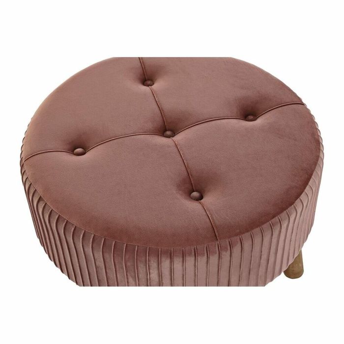 Reposapies Scandi DKD Home Decor Rosa Palo Natural 61 x 38 x 61 cm 2 Reposapies Scandi DKD Home Decor Rosa Palo Natural 61 x 38 x 61 cm 2