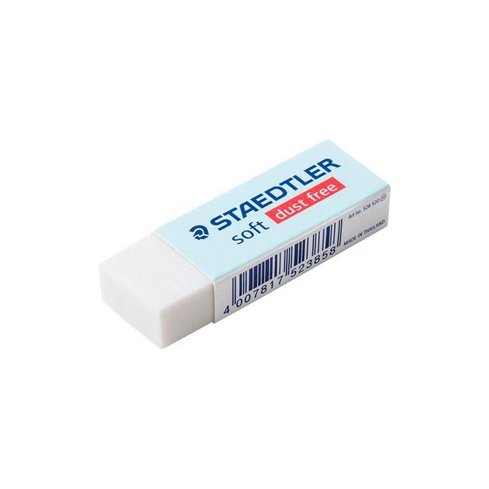 Goma De Borrar Staedtler Soft Blanca 526 S20 20 unidades