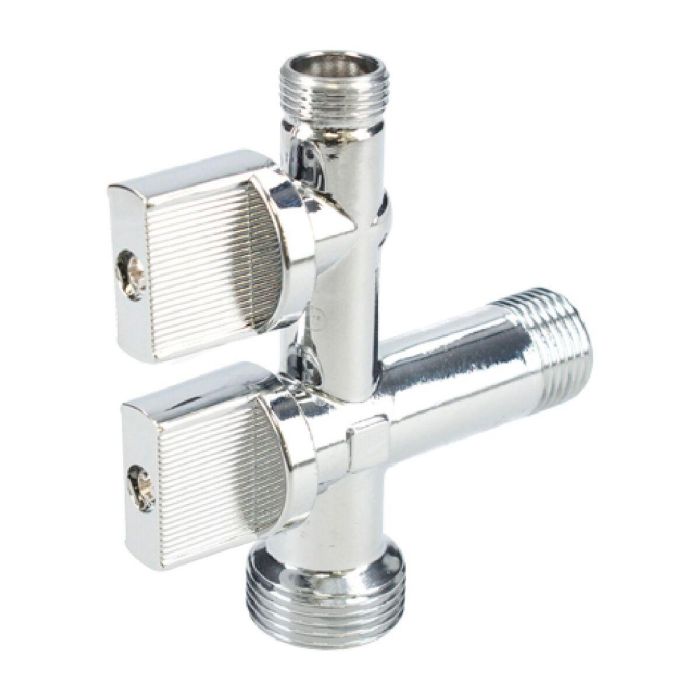 Llave combinada Fontastock ABS Latón 1/2" x 3/8" x 3/4" Llave combinada Fontastock ABS Latón 1/2" x 3/8" x 3/4"