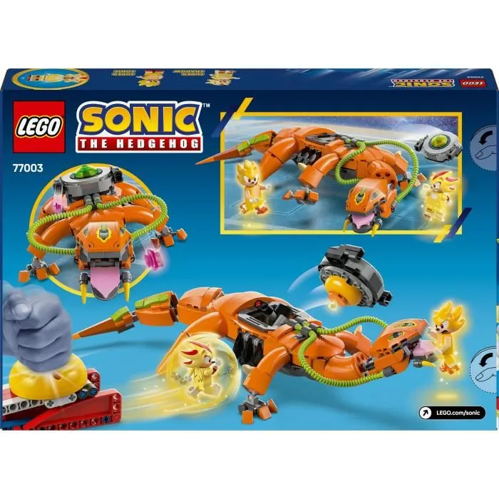 Lego Sonic the Hedgehog 77003 Super Shadow vs. Biolizard Set de Construcción para Niños y Niñas a partir de 9 Años 5