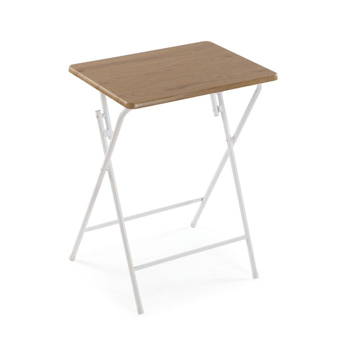 Mesa Plegable Versa 37.5x65.5x47.5 cm - Madera MDF y Metal Mesa Plegable Versa 37.5x65.5x47.5 cm - Madera MDF y Metal