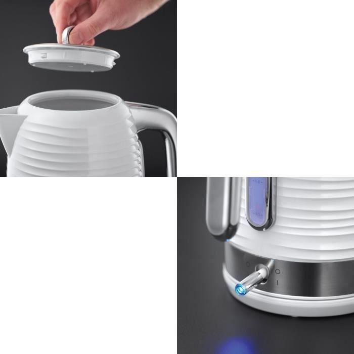 Russell Hobbs 24360-70 Hervidor Inspire 1.7L, ebullición rápida y boquilla de precisión, ideal para bebidas calientes 1