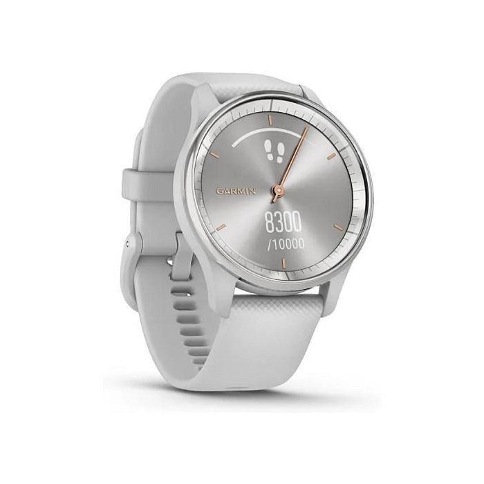 Garmin vivomove Trend Reloj Inteligente 40mm Plata con GPS y Pantalla Táctil LCD