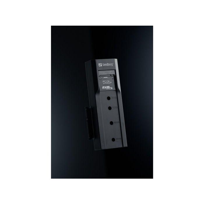 Sandberg USB 3.2 Cloner and Dock for M2 + NVMe + SATA 8 Sandberg USB 3.2 Cloner and Dock for M2 + NVMe + SATA 8