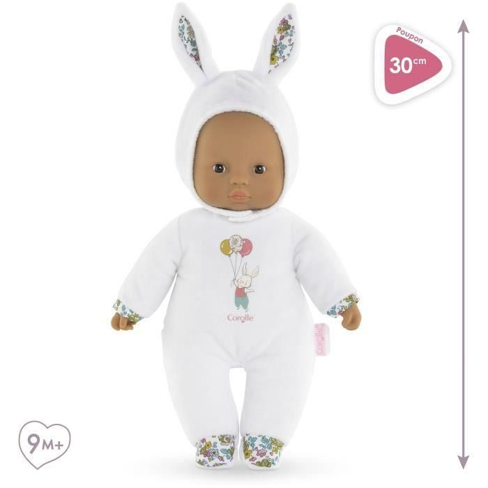 Muñeca Bebé - COROLLE - Pti'Coeur Conejo Blanco - 30 cm - A partir de 9 meses 1 Muñeca Bebé - COROLLE - Pti'Coeur Conejo Blanco - 30 cm - A partir de 9 meses 1