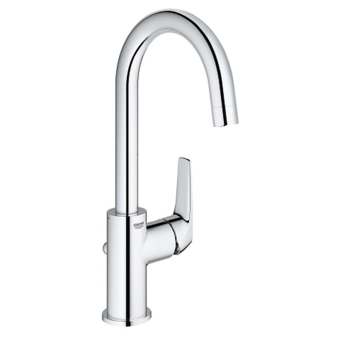 Grohe 23811000 - Grifo de Baño Mezclador Monomando, Serie Start Flow, Talla L, Acabado Cromo, con Ahorro de Agua