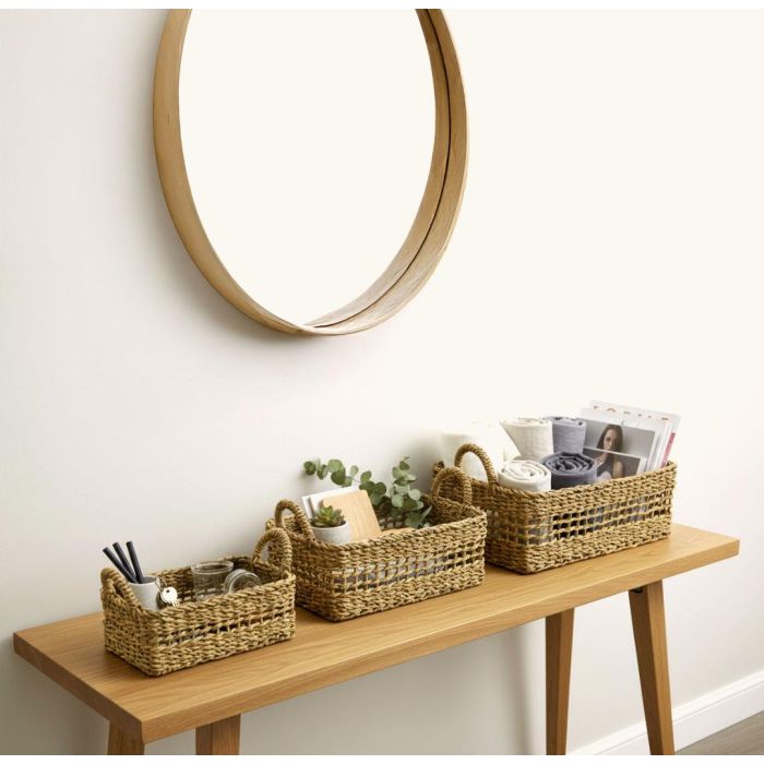 Privilege Set 3 Cestas Rectangulares con Asas 30 cm, 25 cm, 20 cm 9 Privilege Set 3 Cestas Rectangulares con Asas 30 cm, 25 cm, 20 cm 9