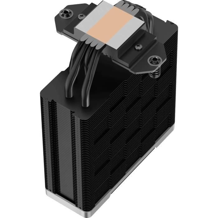 Disipador de CPU - DEEPCOOL - AK400 Zero Dark Plus - Negro - 2 ventiladores de 120 mm - Compatibilidad con Intel/AMD 4 Disipador de CPU - DEEPCOOL - AK400 Zero Dark Plus - Negro - 2 ventiladores de 120 mm - Compatibilidad con Intel/AMD 4