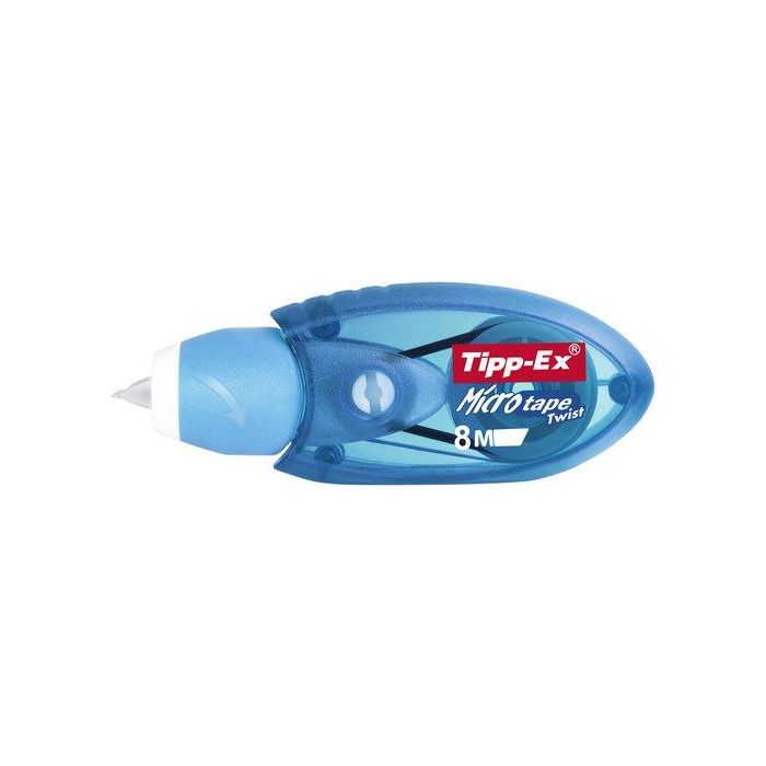Tipp-Ex Cinta Correctora Micro Tape Twist 5 mm x 8M, Caja de 10 Unidades