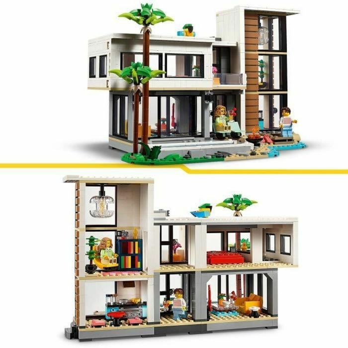 LEGO Creator 31153 The Modern House: transfórmate en un edificio o chalet de 3 plantas 4