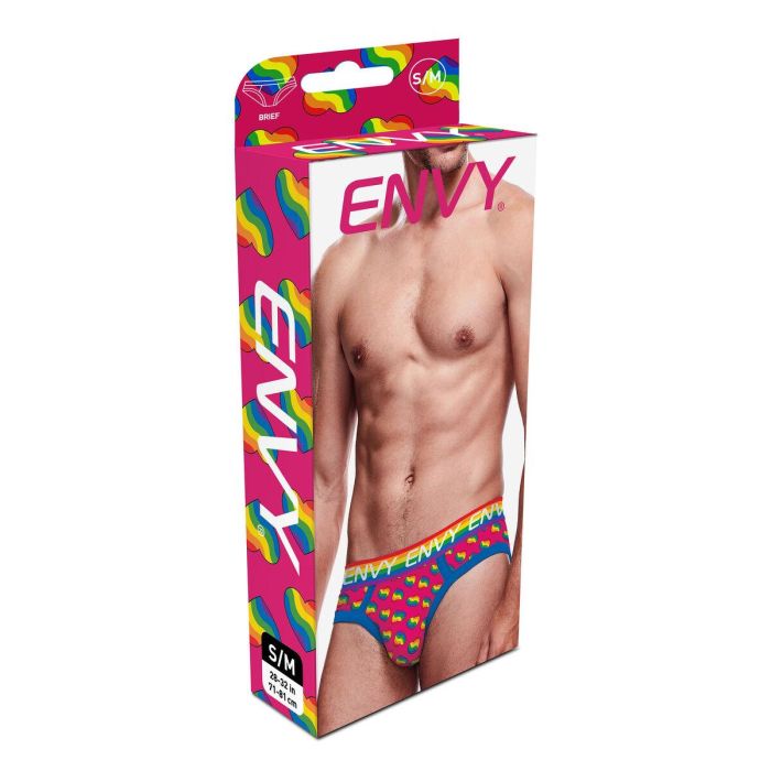 Calzoncillos clásicos Envy Multicolor S/M 5 Calzoncillos clásicos Envy Multicolor S/M 5