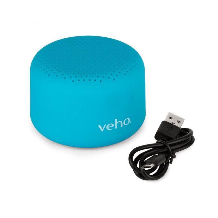 Veho Altavoz Bluetooth Inalámbrico M3 - Aqua, Portátil, 12 Horas de Reproducción 4