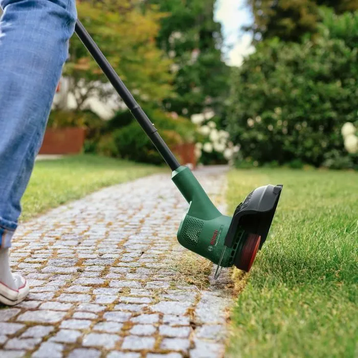 Bosch EasyGrass Cut 18V-26 Bordeadora para Cortar Hierba, Quitar Malas Hierbas, Podar y Perfilado con Batería Potente 2