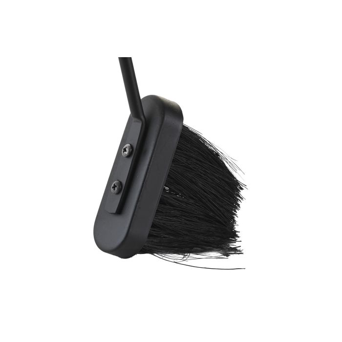 DKD Home Decor Leñera Loft Negro Acero y Plástico Set de 3 Piezas 36 x 81 x 42 cm 6