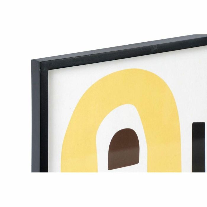 Cuadro Scandi DKD Home Decor Amarillo Granate 2.5 x 50 x 40 cm (4 Unidades) 1 Cuadro Scandi DKD Home Decor Amarillo Granate 2.5 x 50 x 40 cm (4 Unidades) 1