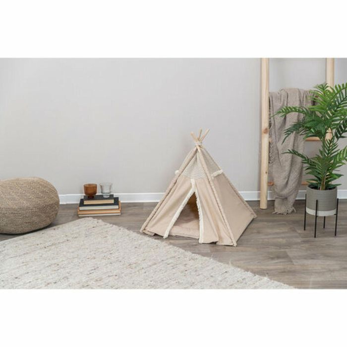 Cama para mascota Trixie Beige 55 × 65 × 55 cm 25 Cama para mascota Trixie Beige 55 × 65 × 55 cm 25