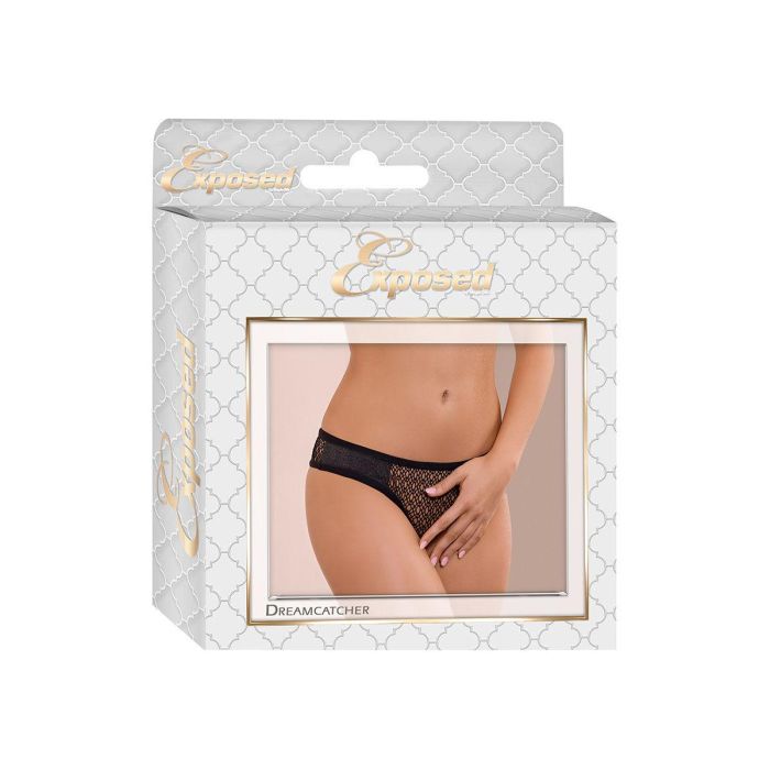 Bragas con Encaje Exposed Negro S/M Bragas con Encaje Exposed Negro S/M