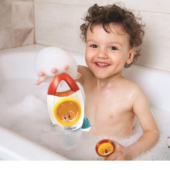 Caja de cohetes de baño con 3 animales flexibles 4 Caja de cohetes de baño con 3 animales flexibles 4