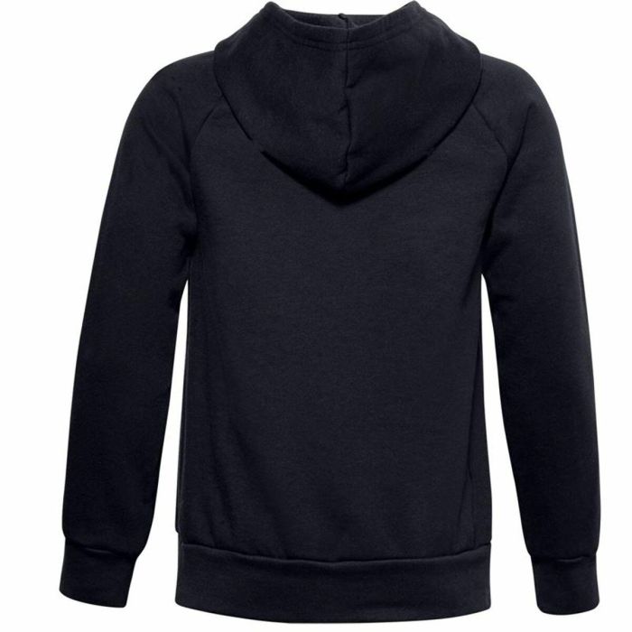 Sudadera con Capucha Niño Under Armour Fleece Rival Big Logo Negro 1 Sudadera con Capucha Niño Under Armour Fleece Rival Big Logo Negro 1